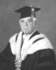 Painted Portrait of Dr. Everett Derryberry