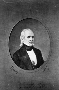 Portrait of James K. Polk