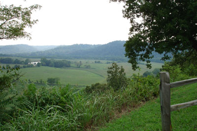 Duck River from Baker's Bluff