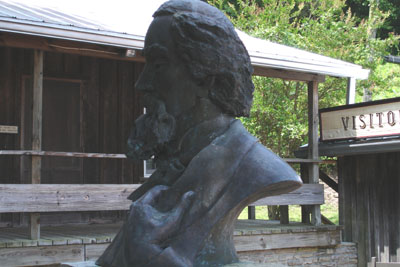 Profile of George Dickel Bust