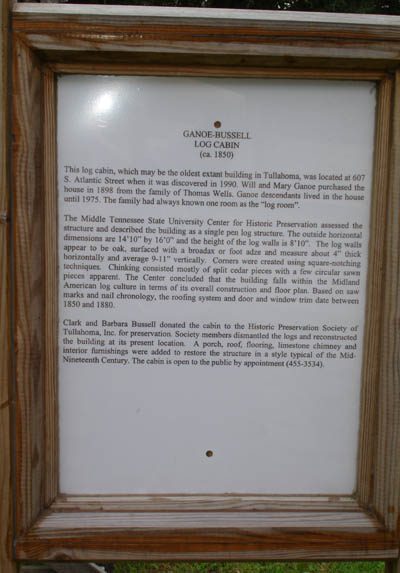 Ganoe Bussell Sign