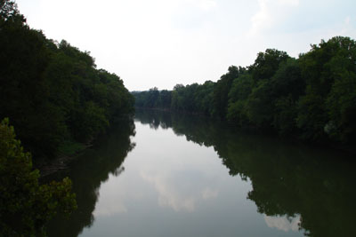 Duck River South of Hurricane Mills