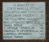 Poteat Memorial Marker