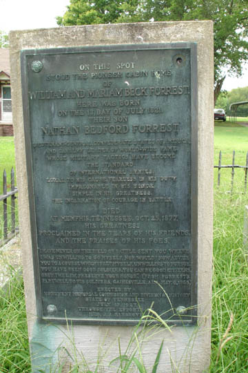 Nathan Bedford Forrest Birthplace Monument