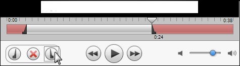 trimming playhead image