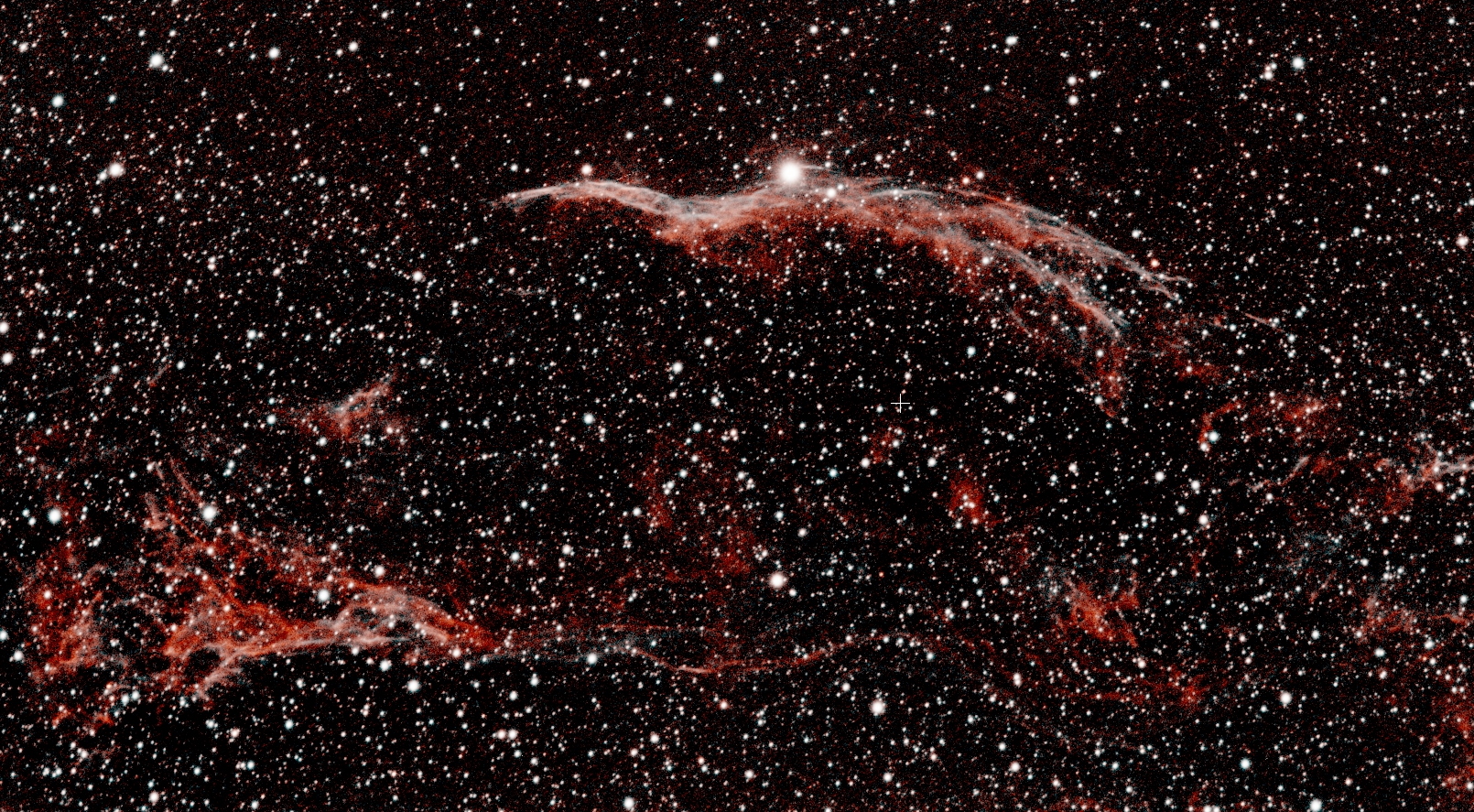 The Western Veil Nebula, processed with SiriL and PixInsight