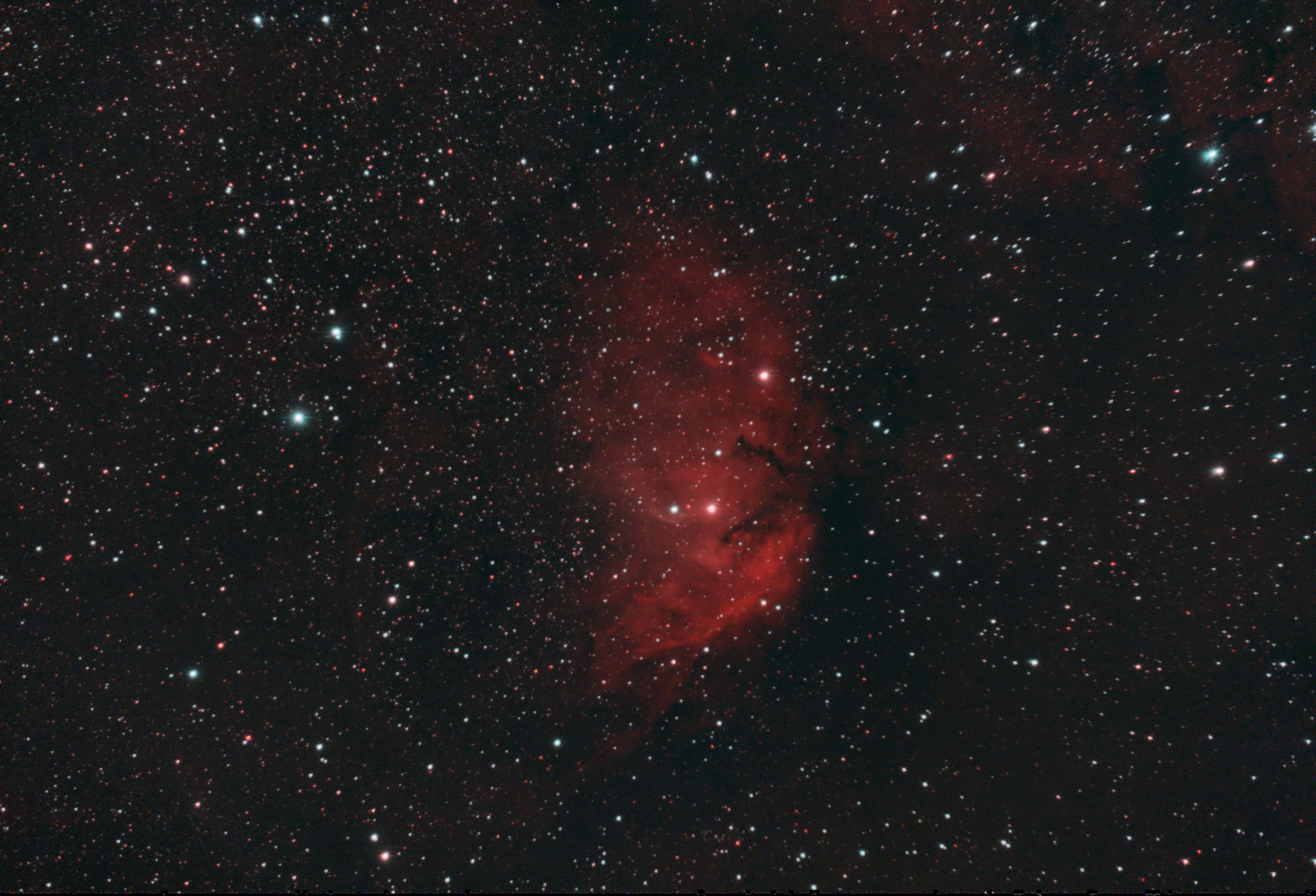  The Eastern Veil Nebula in Cygnus