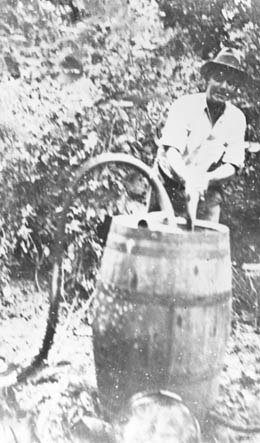 Sheriff Jernigan with Wild Oat Still