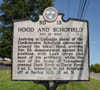 Hood and Schofield Historical Marker