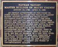 Nathan Vaught Marker