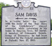 Sam Davis Marker