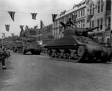 Tanks at Mule Day