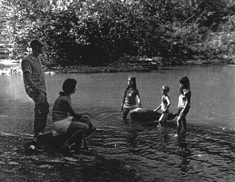 Wading at Henry Horton SP