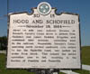 Hood and Schofield Historical Marker