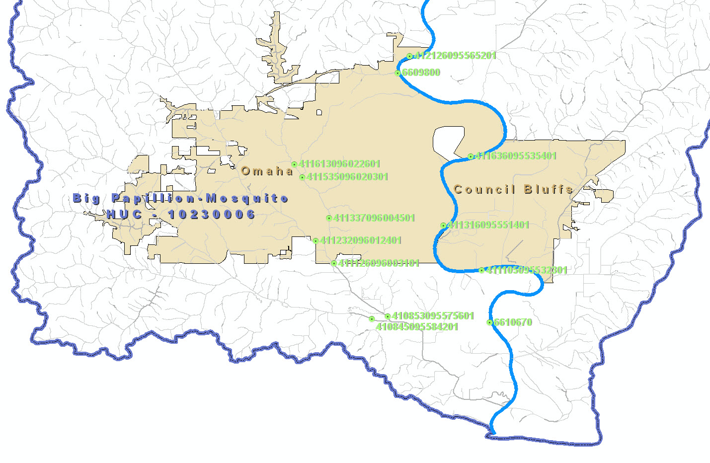 Sites with Intermittent Flow & Water Quality