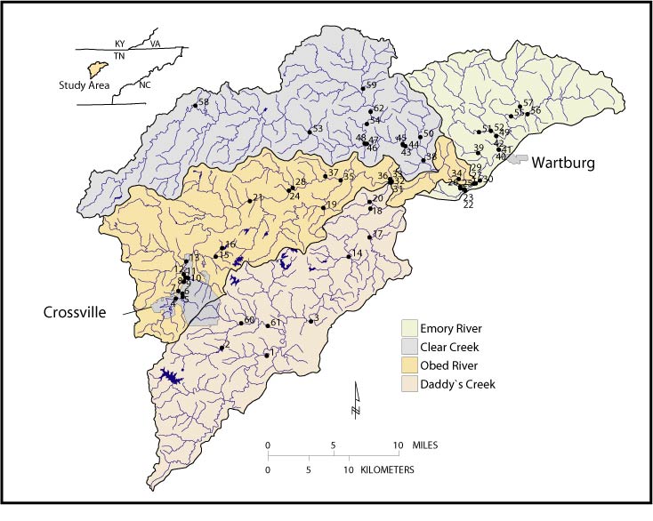 Emory Water Quality Sites